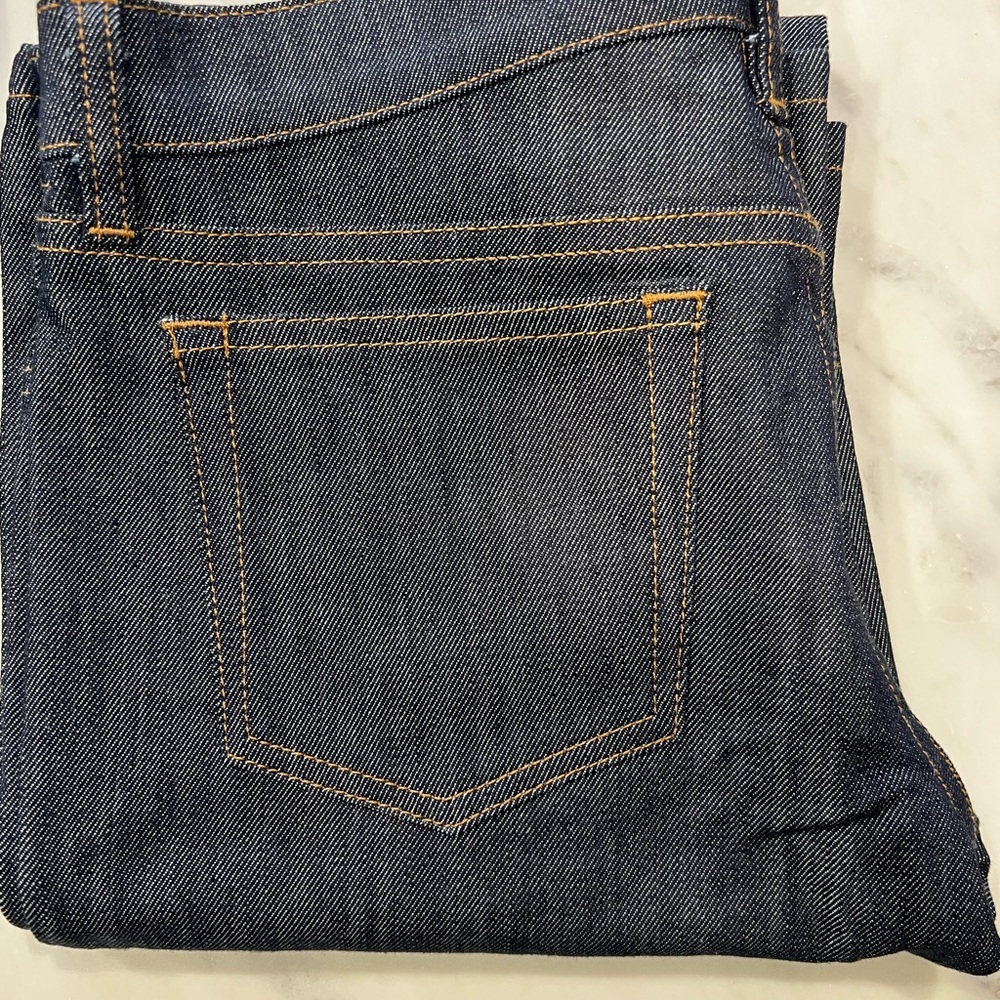 Joe’s Jeans Lety Dark Rinse Slim Straight 2005 Premium Denim size 27, 33” inseam - Picture 2 of 5